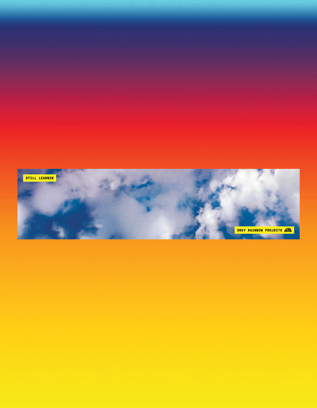 'Blue Skies' Bumper Sticker – Grey Rainbow Projects