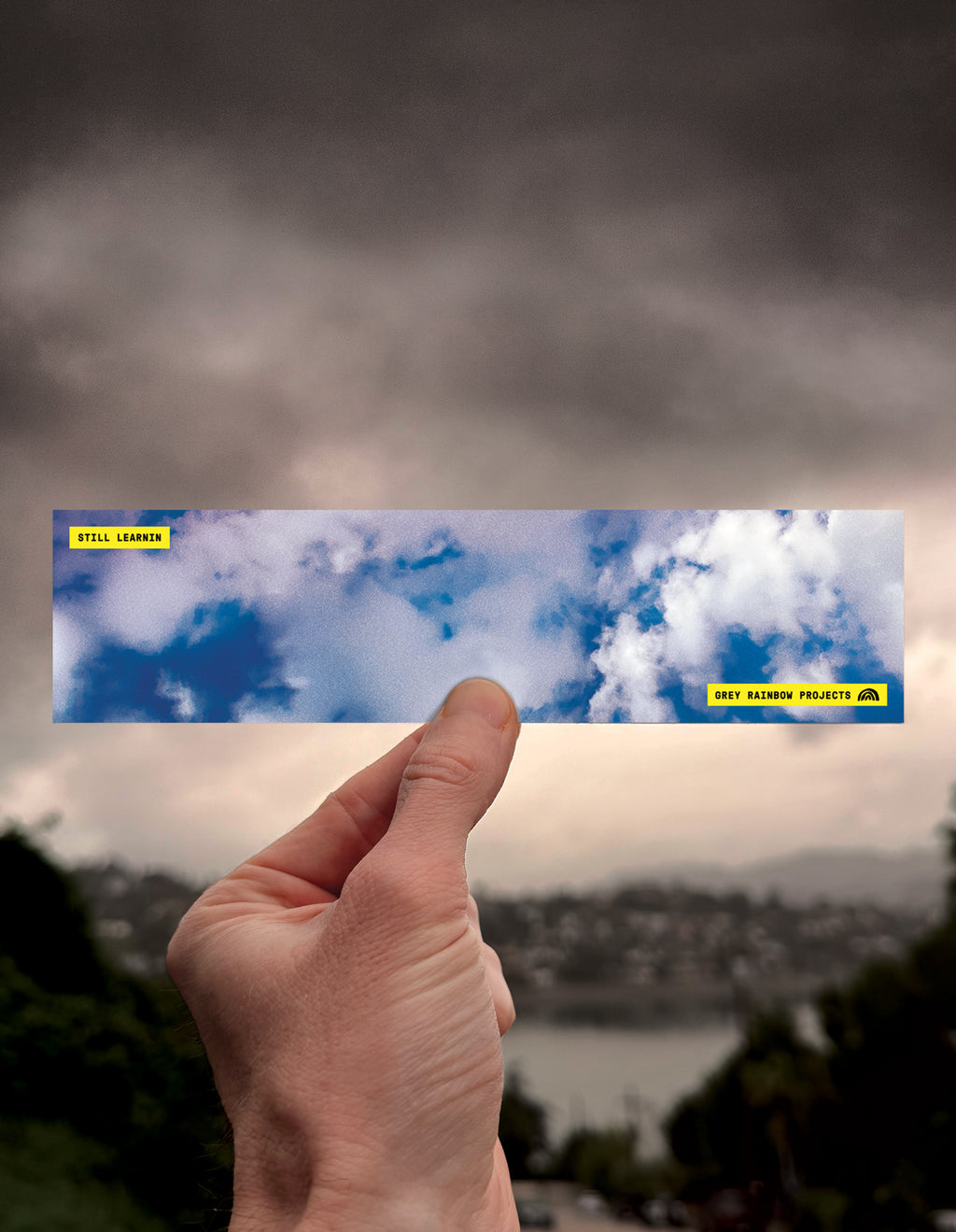 'Blue Skies' Bumper Sticker