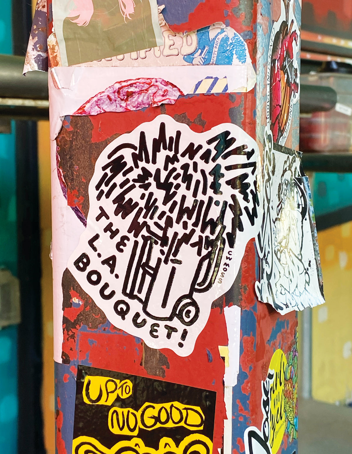 The 'L.A. Bouquet' Sticker